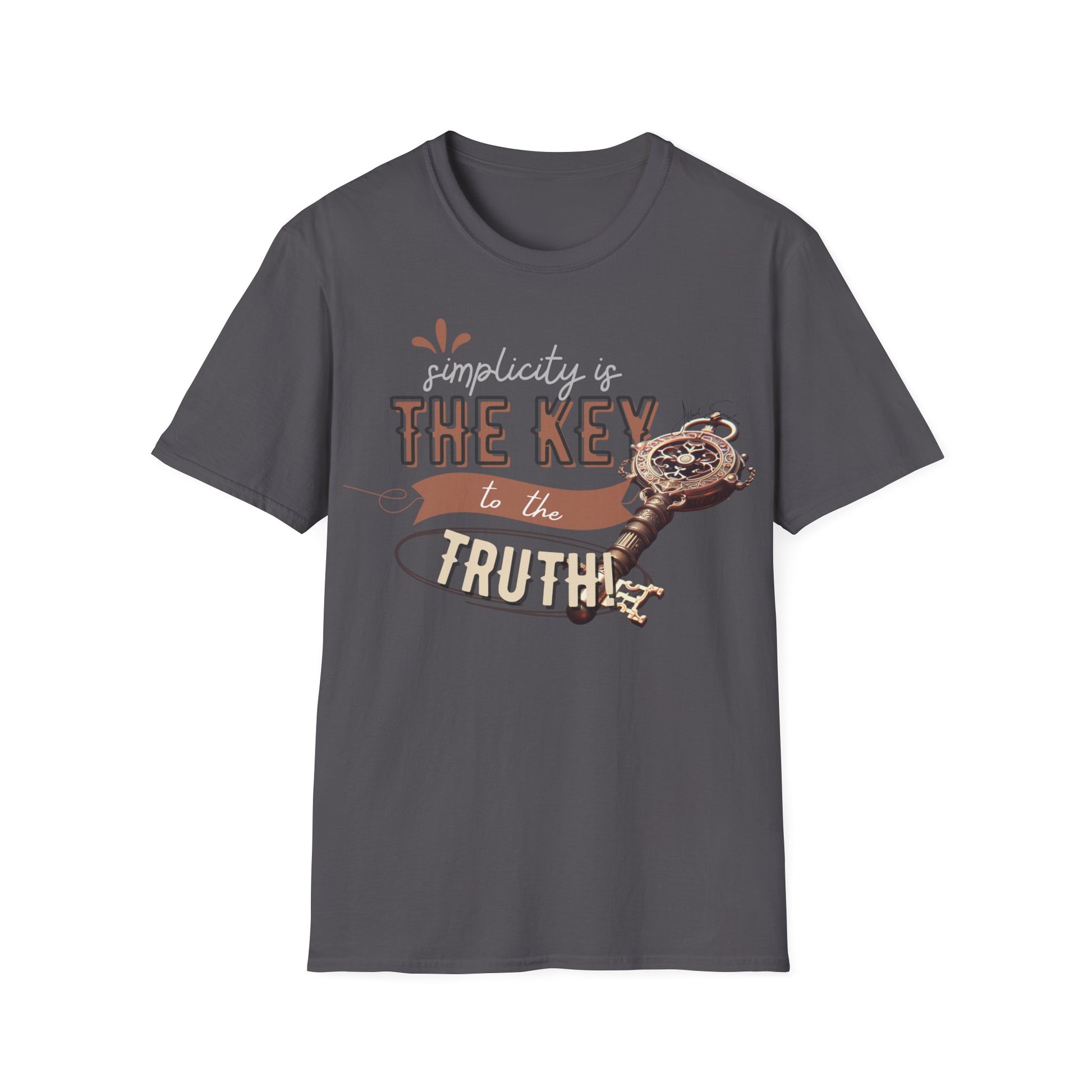 My Way to TRUTH - Softstyle T-Shirt - Pardalês_Free Lifestyle