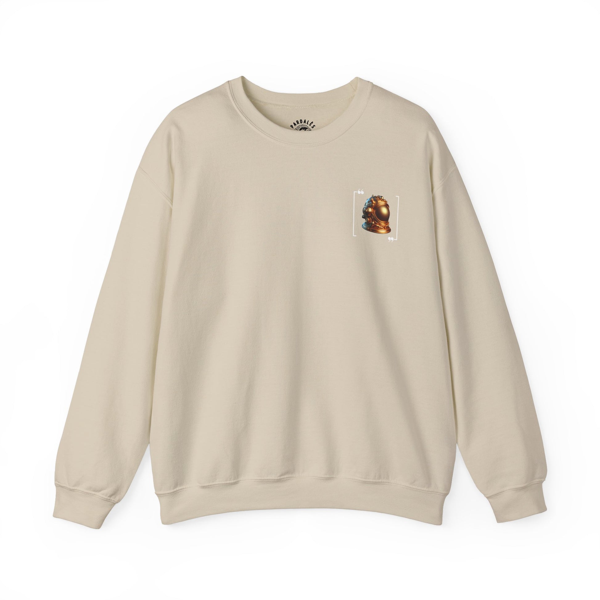 Unisex Sweatshirt - Gold - Pardalês_Free Lifestyle