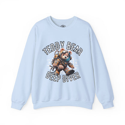 Unisex Sweatshirt - Teddy Deep Diver - Pardalês_Free Lifestyle