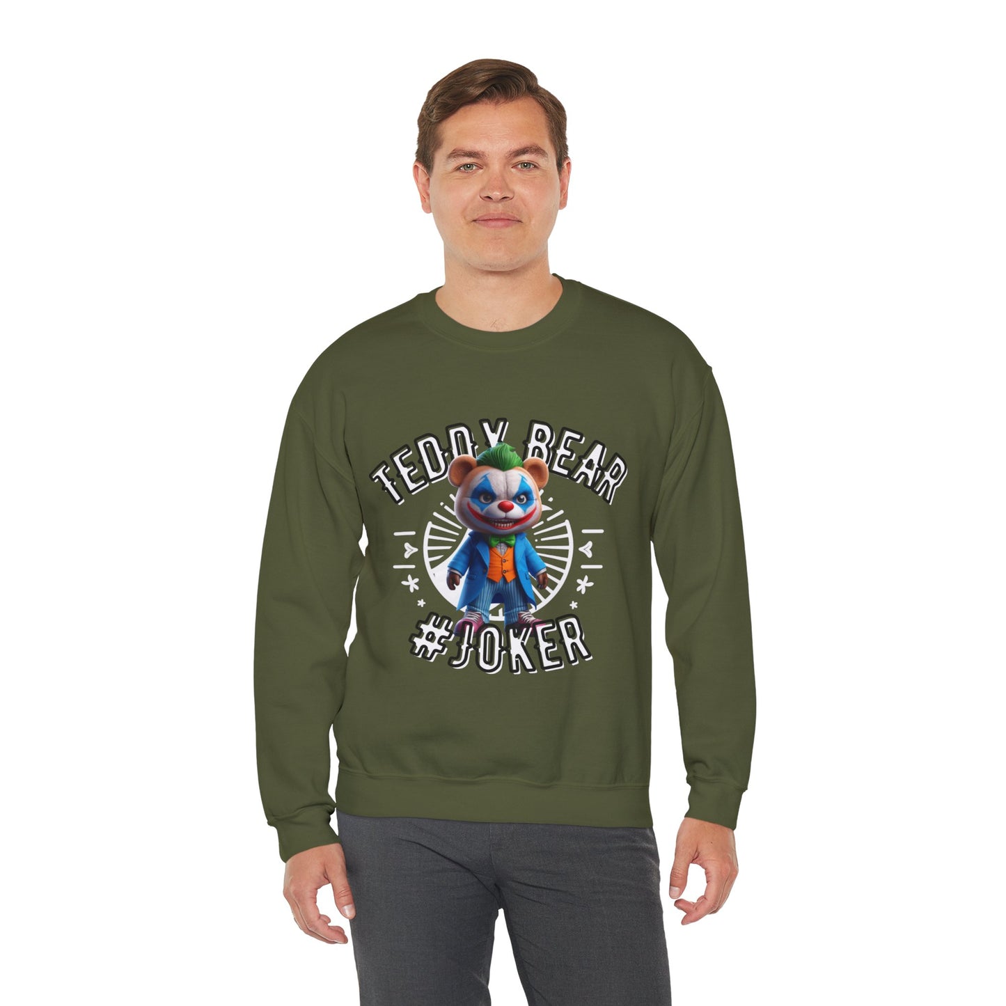 Unisex Sweatshirt - Teddy #Joker - Pardalês_Free Lifestyle