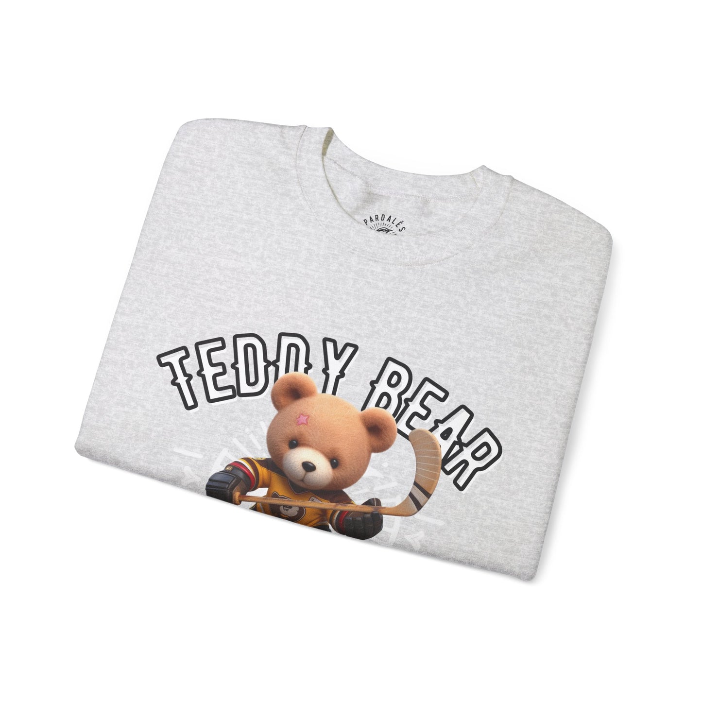 Unisex Sweatshirt - Teddy Ice Hockey - Pardalês_Free Lifestyle