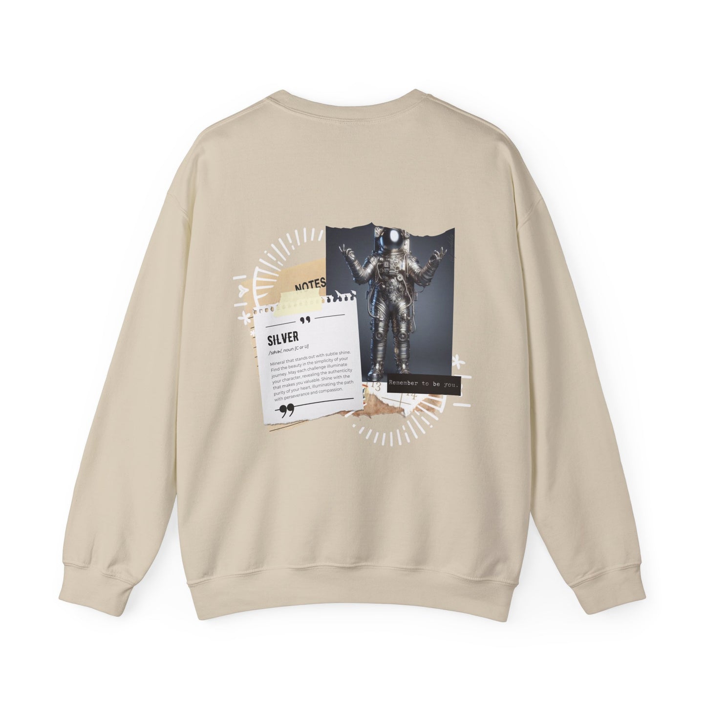 Unisex Sweatshirt - Silver - Pardalês_Free Lifestyle