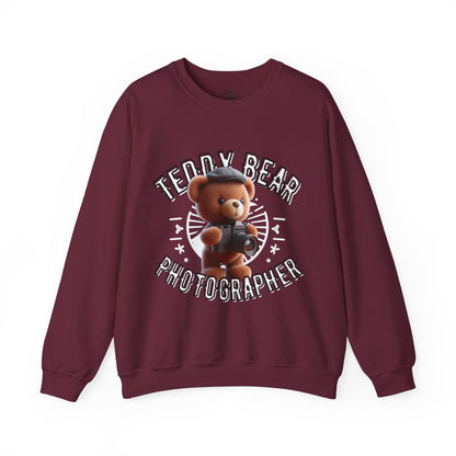 Unisex Sweatshirt - Teddy Photographer - Pardalês_Free Lifestyle