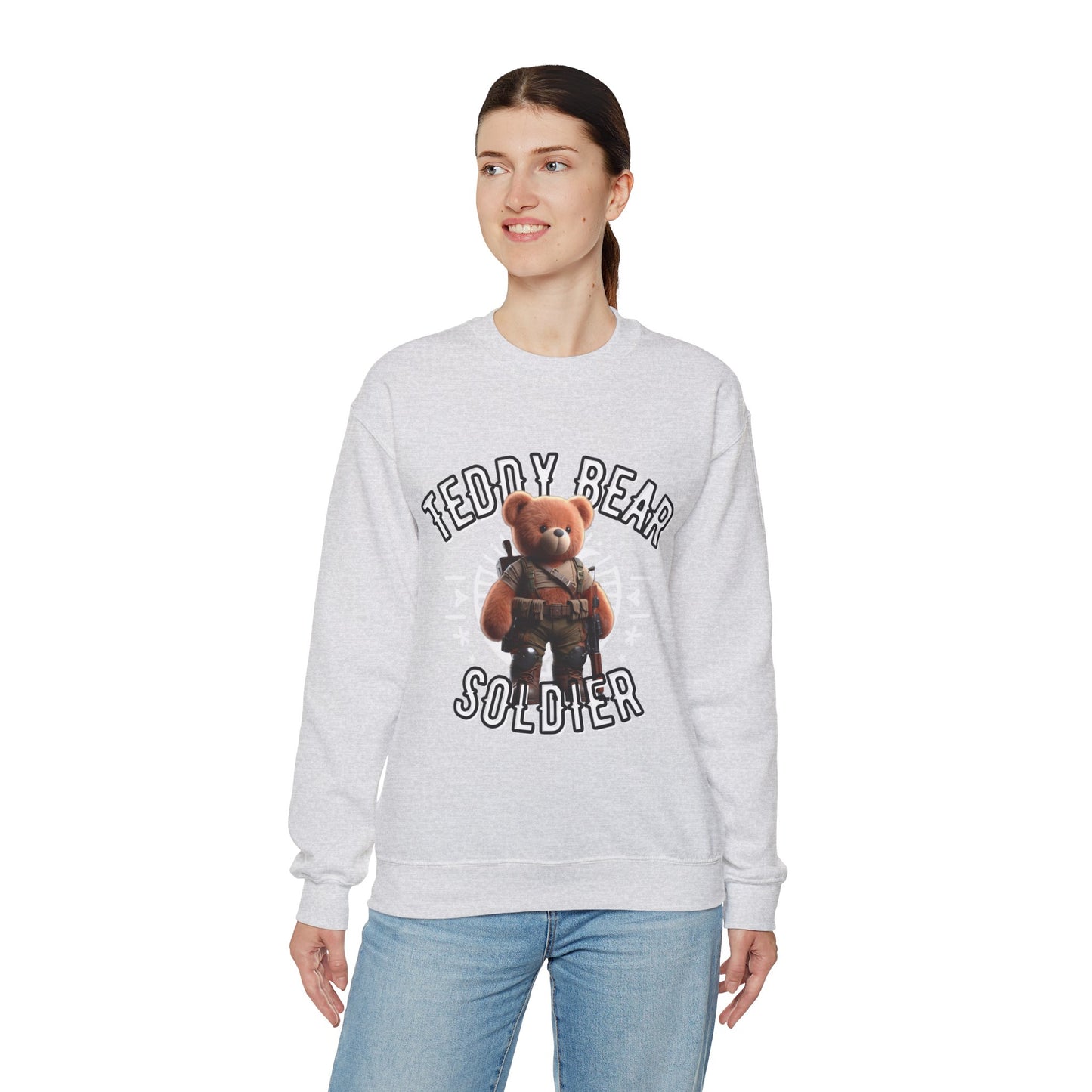 Unisex Sweatshirt - Teddy Soldier - Pardalês_Free Lifestyle