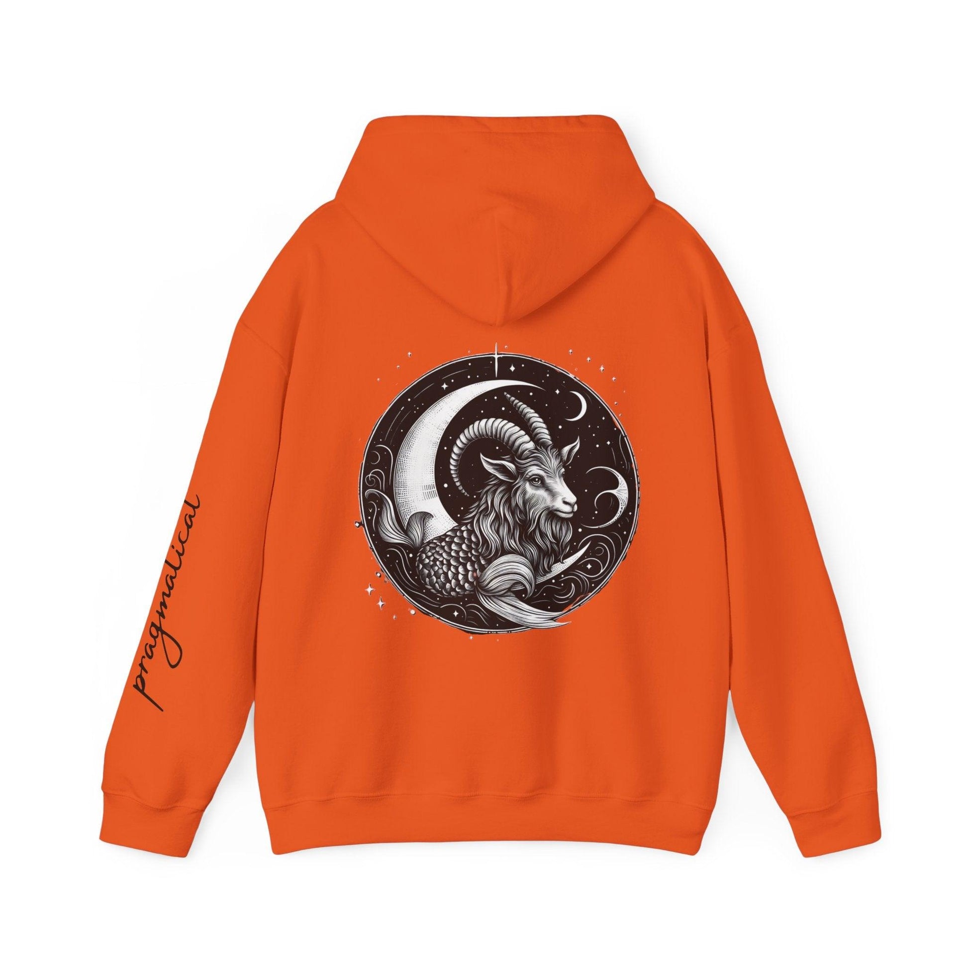 Unisex Hooded Sweatshirt - Capricorn Sign - Pardalês_Free Lifestyle