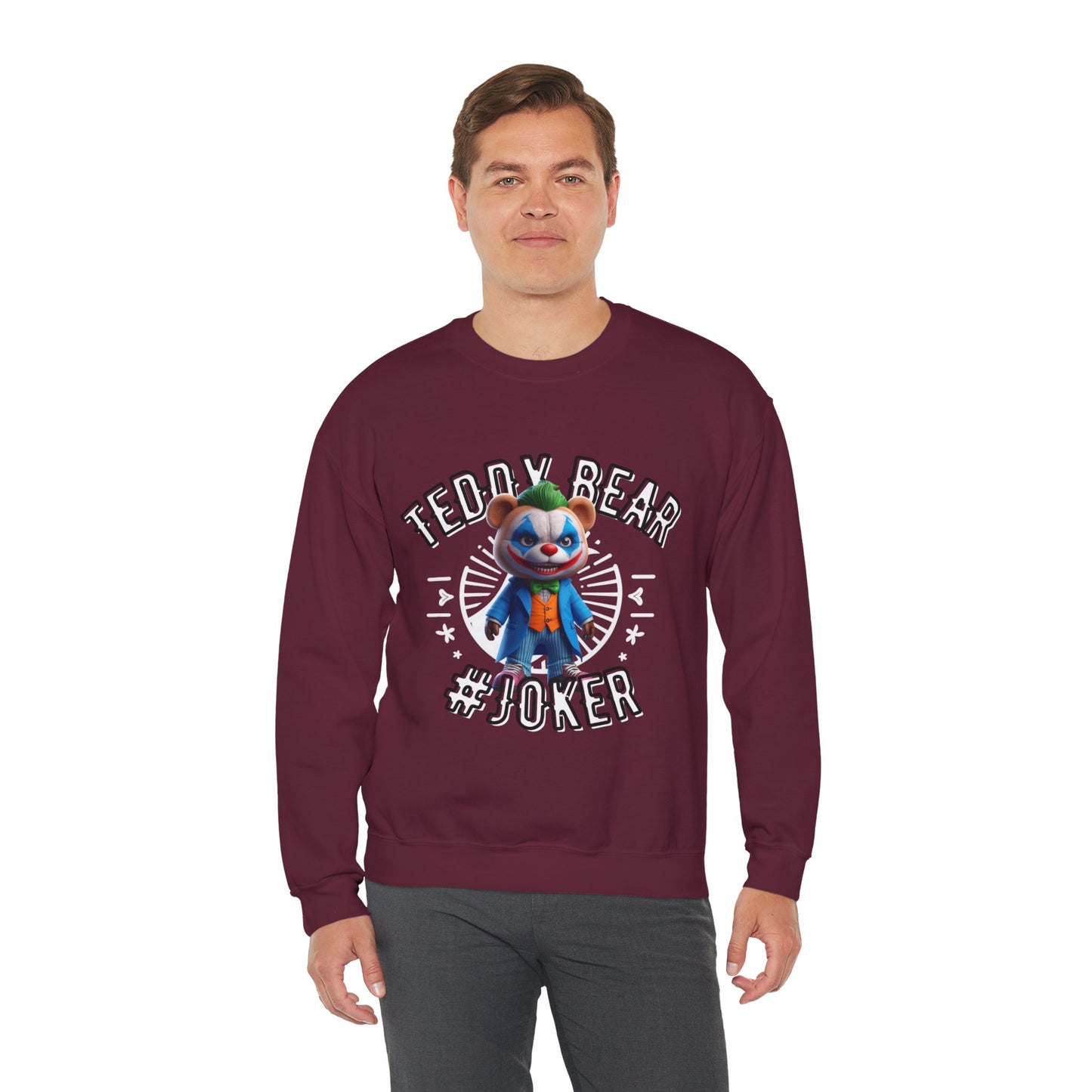 Unisex Sweatshirt - Teddy #Joker - Pardalês_Free Lifestyle