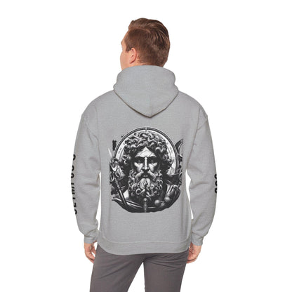 Unisex Hooded Sweatshirt - Olympus's God Ares - Pardalês_Free Lifestyle