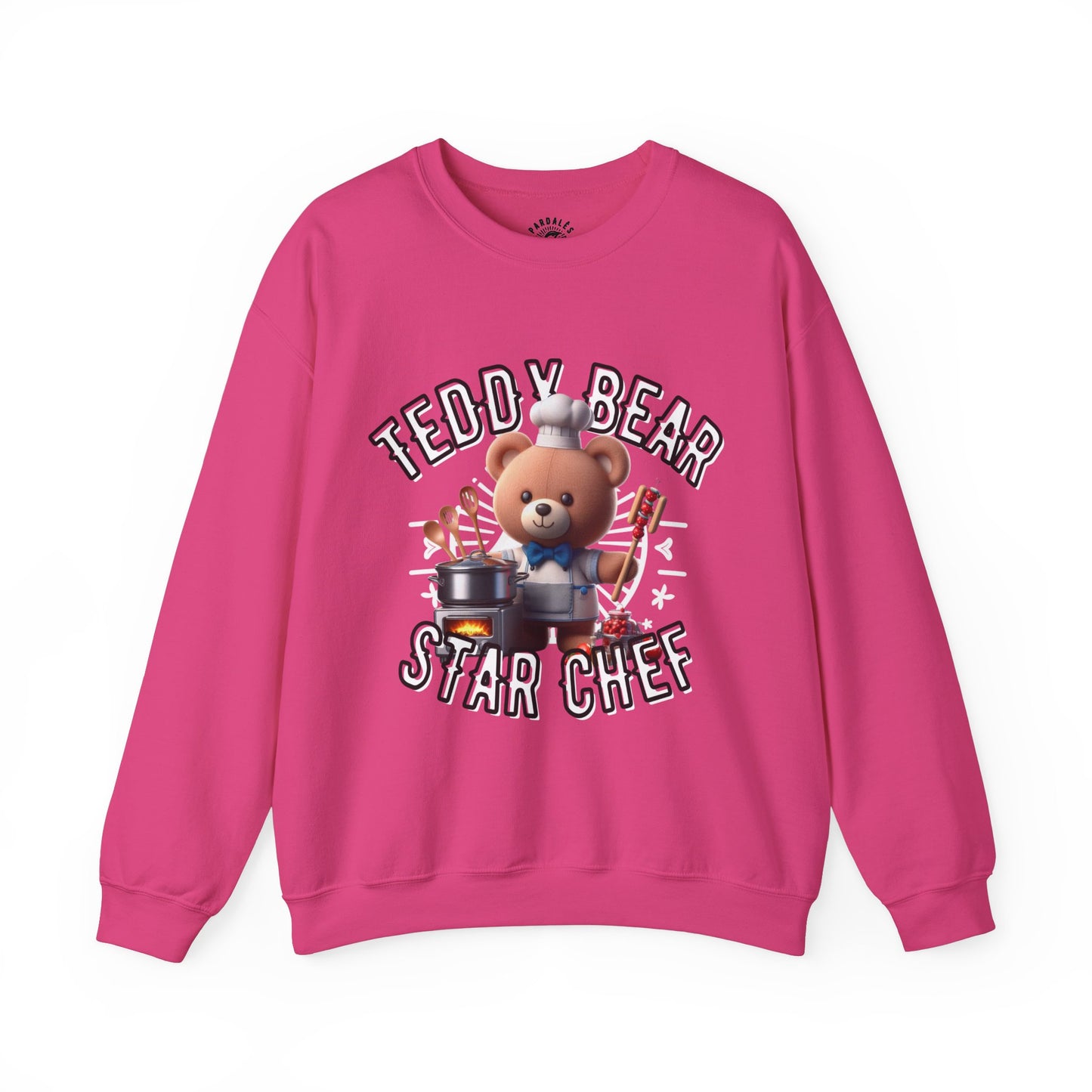 Unisex Sweatshirt - Teddy Star Chef - Pardalês_Free Lifestyle