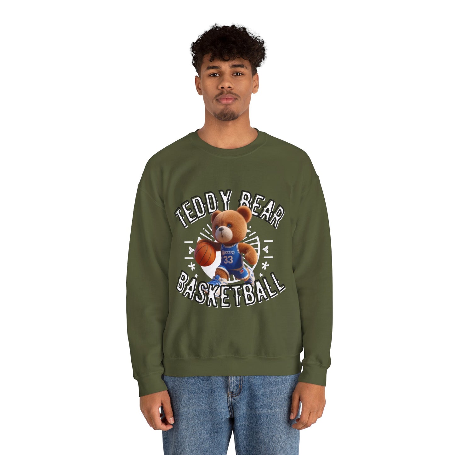 Unisex Sweatshirt - Teddy Basketball - Pardalês_Free Lifestyle