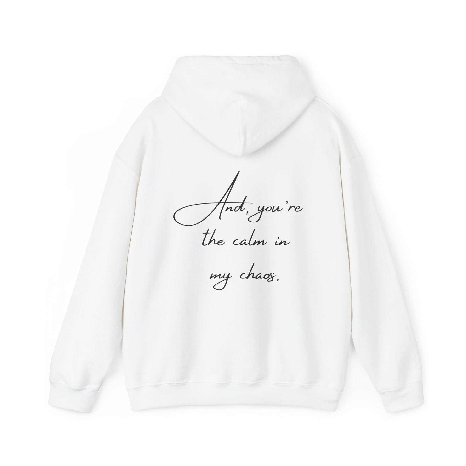 Unisex Hooded Sweatshirt - Valentine's Day - Anchor - Couple Shirt 2/2 - Pardalês_Free Lifestyle