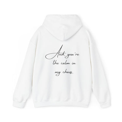 Unisex Hooded Sweatshirt - Valentine's Day - Anchor - Couple Shirt 2/2 - Pardalês_Free Lifestyle