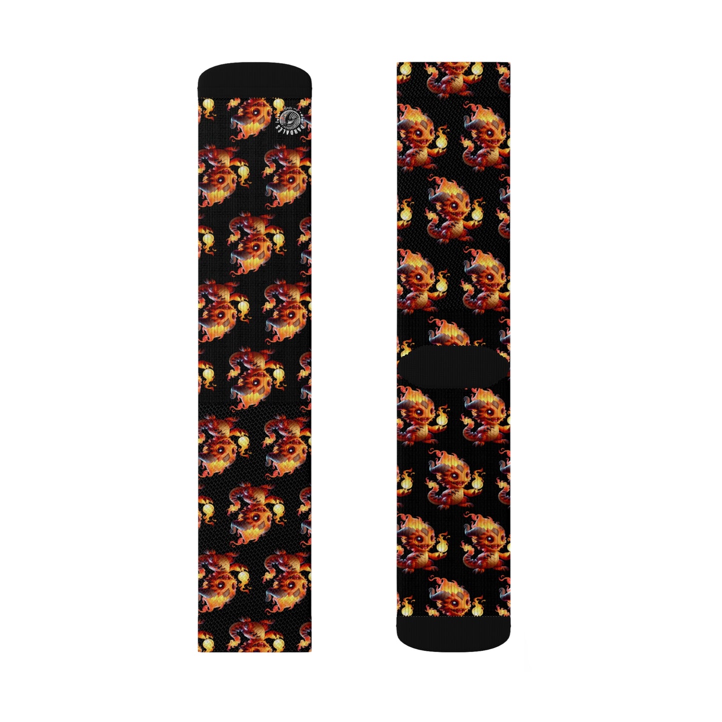 Elemental Socks - Flamegon Fire - Pardalês_Free Lifestyle