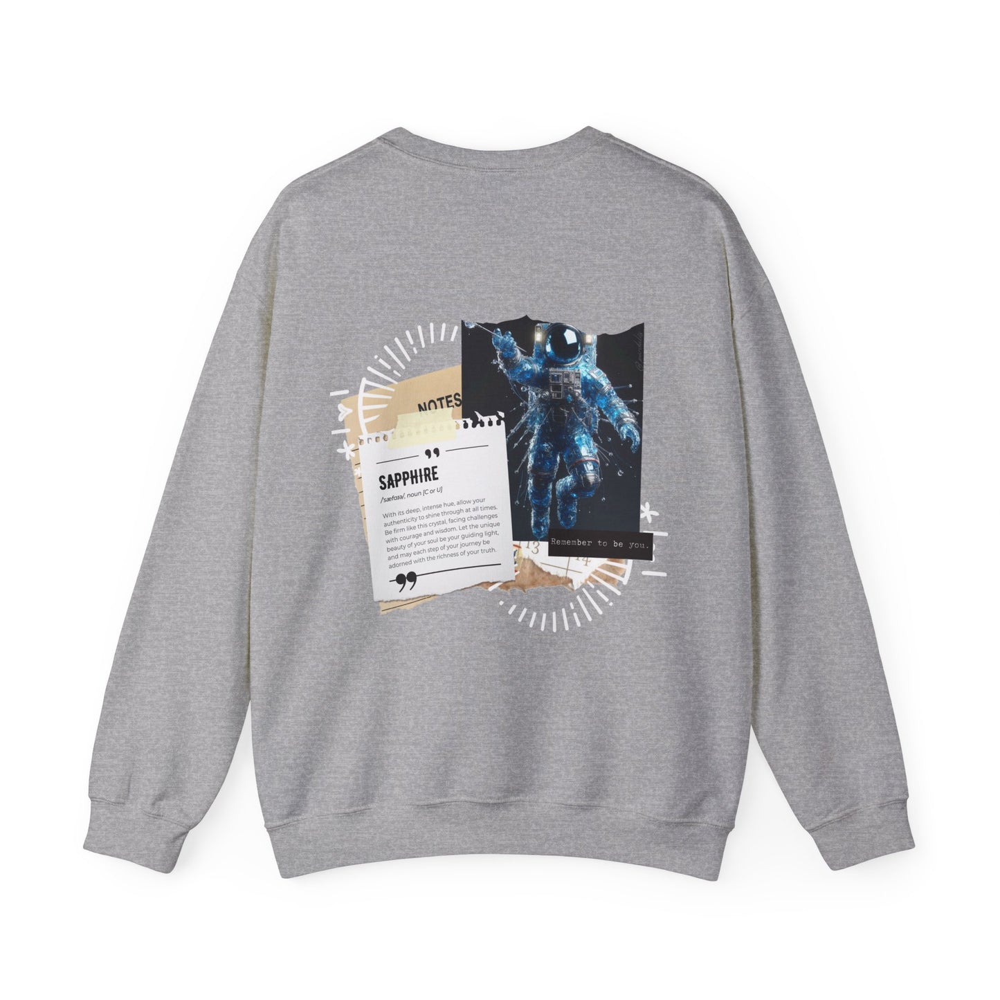 Unisex Sweatshirt - Sapphire - Pardalês_Free Lifestyle