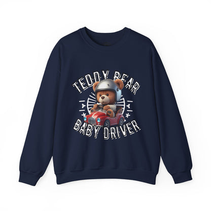 Unisex Sweatshirt - Teddy Baby Driver - Pardalês_Free Lifestyle