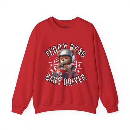 Unisex Sweatshirt - Teddy Baby Driver - Pardalês_Free Lifestyle