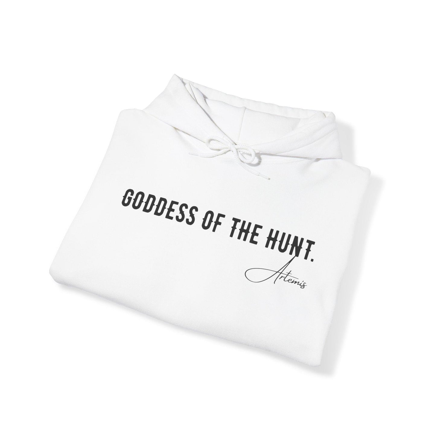 Unisex Hooded Sweatshirt - Olympus's Goddess Artemis - Pardalês_Free Lifestyle