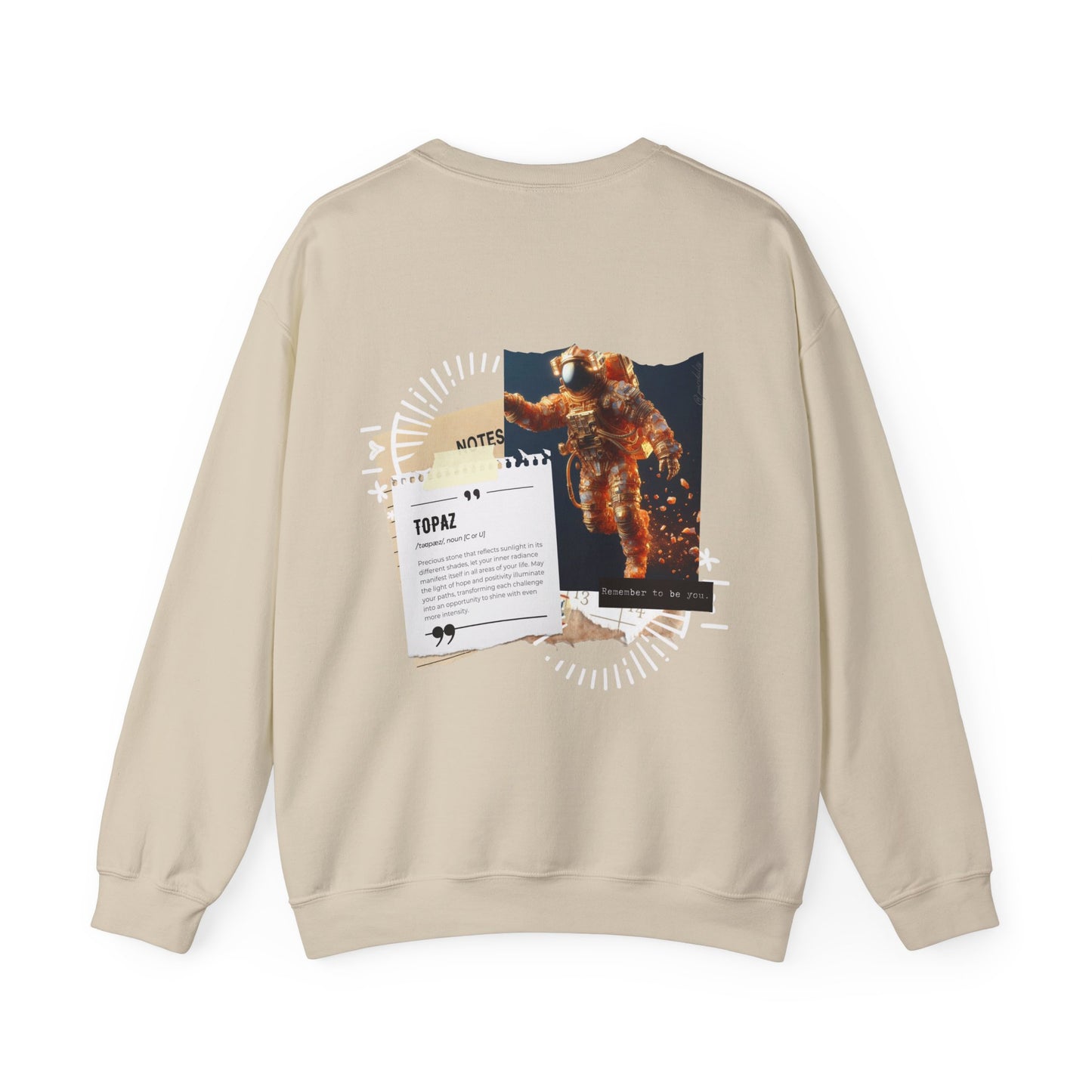 Unisex Sweatshirt - Topaz - Pardalês_Free Lifestyle