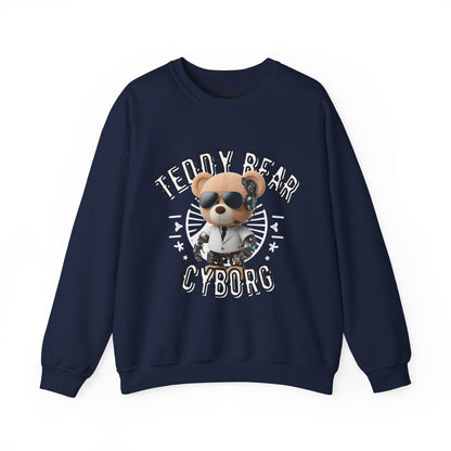 Unisex Sweatshirt - Teddy Cyborg - Pardalês_Free Lifestyle