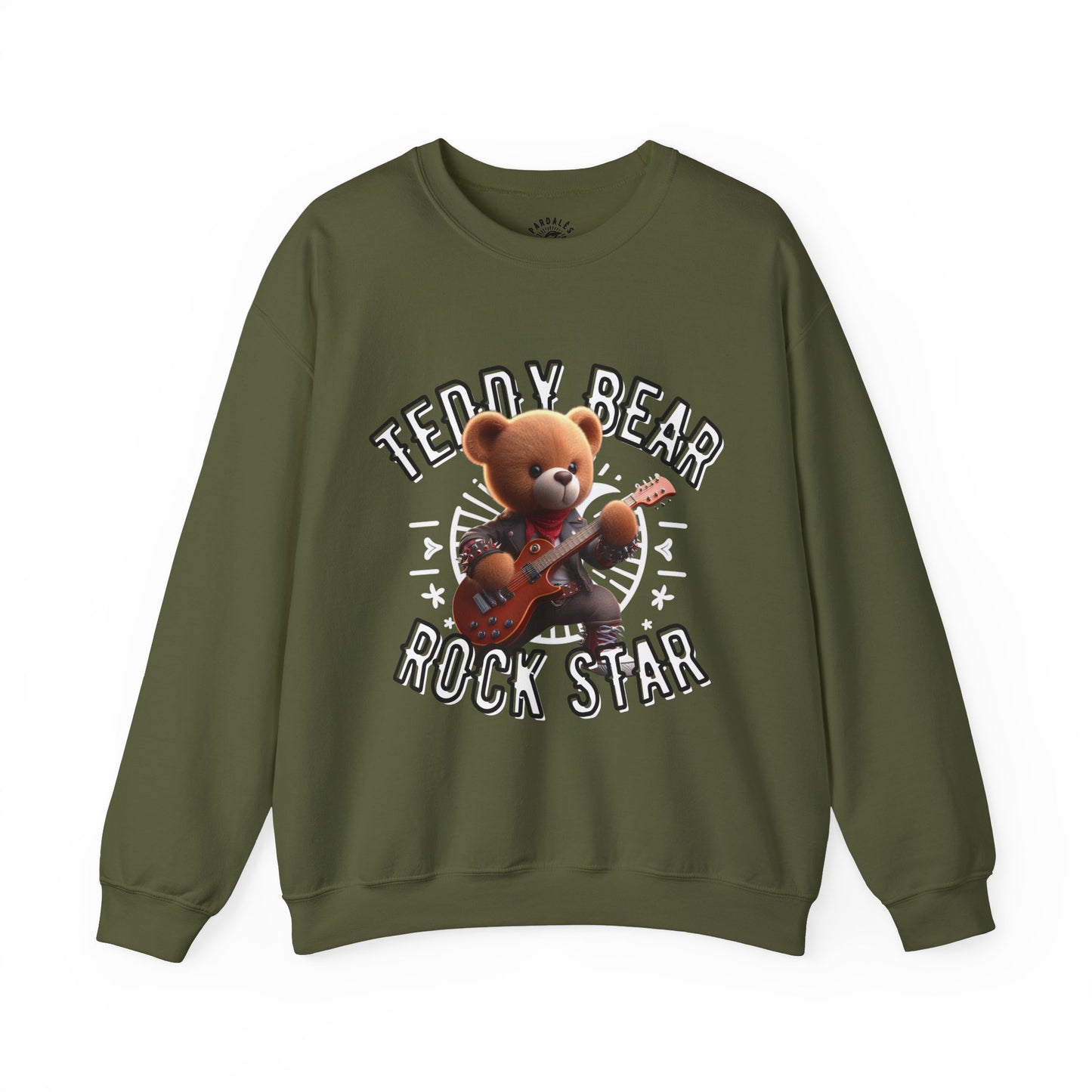 Unisex Sweatshirt - Teddy Rock Star - Pardalês_Free Lifestyle