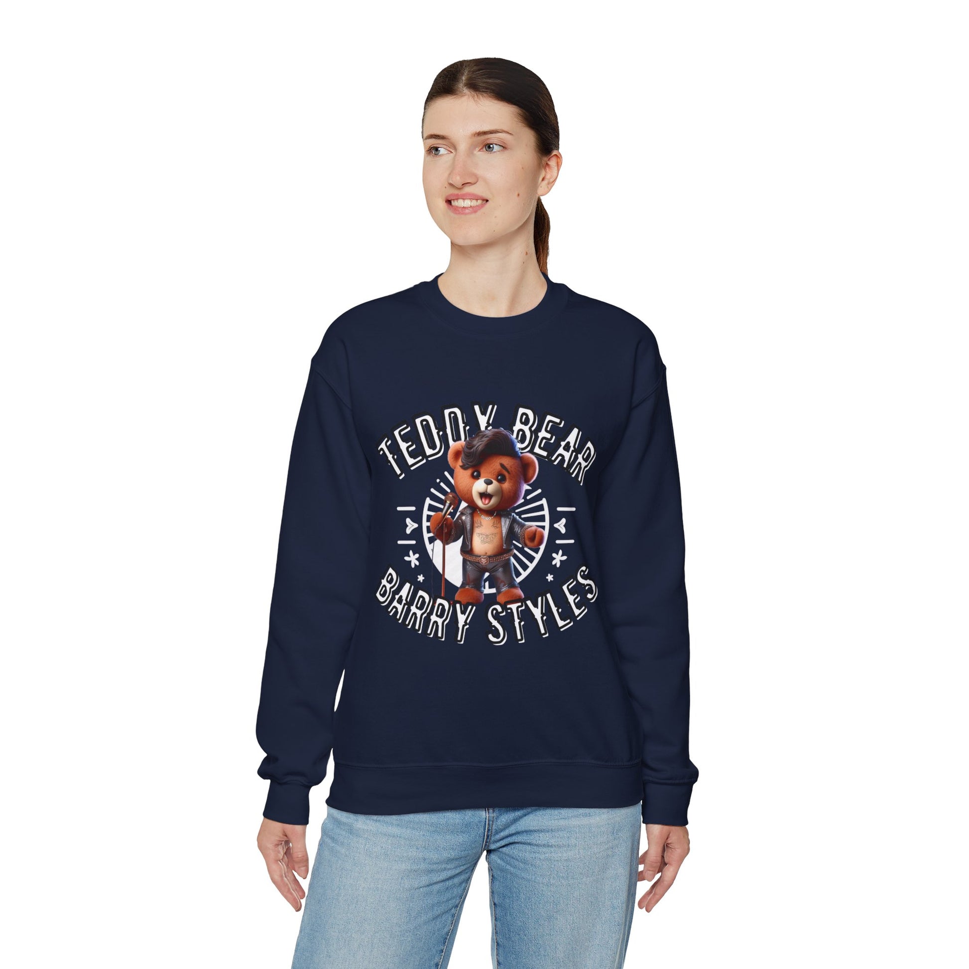 Unisex Sweatshirt - Teddy Barry Styles - Pardalês_Free Lifestyle