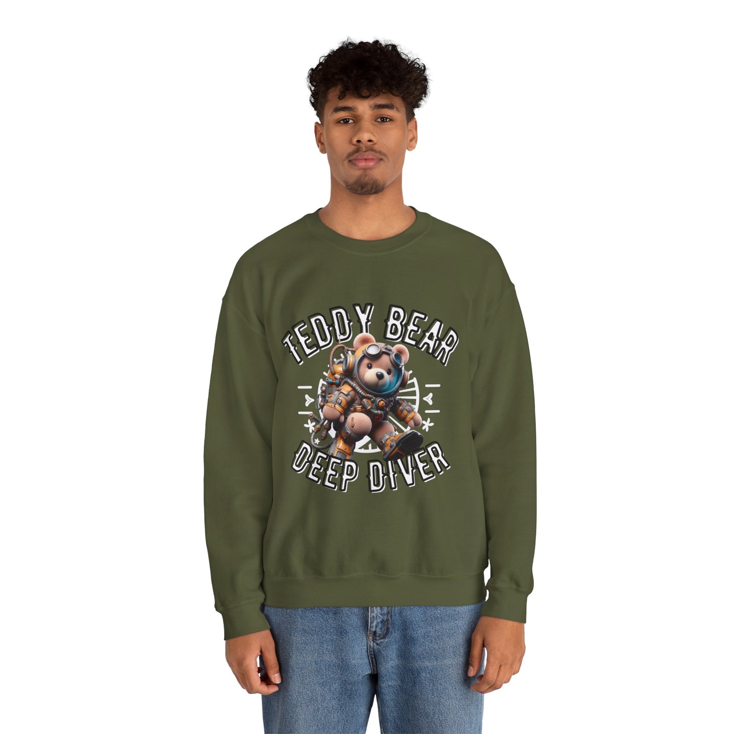 Unisex Sweatshirt - Teddy Deep Diver - Pardalês_Free Lifestyle