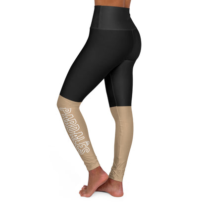 Leggings - Black & Beige