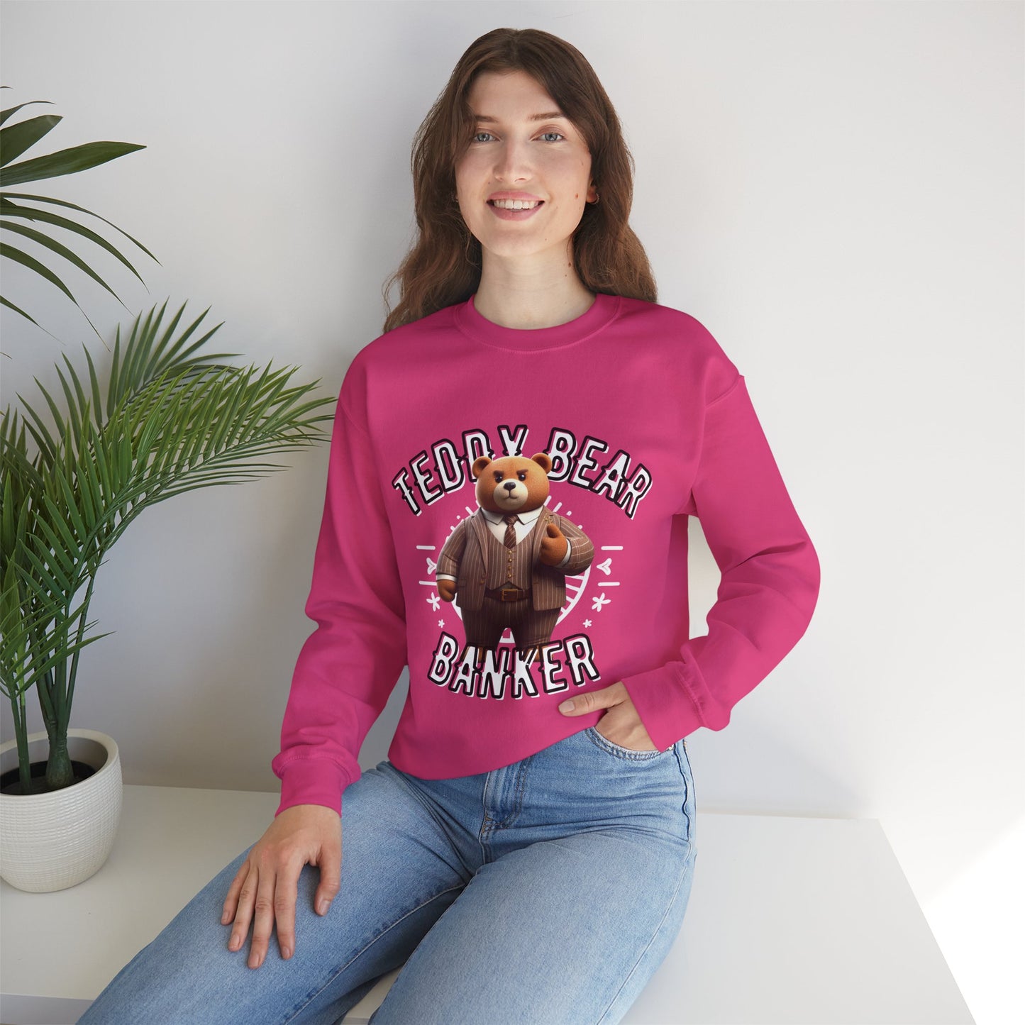 Unisex Sweatshirt - Teddy Banker - Pardalês_Free Lifestyle