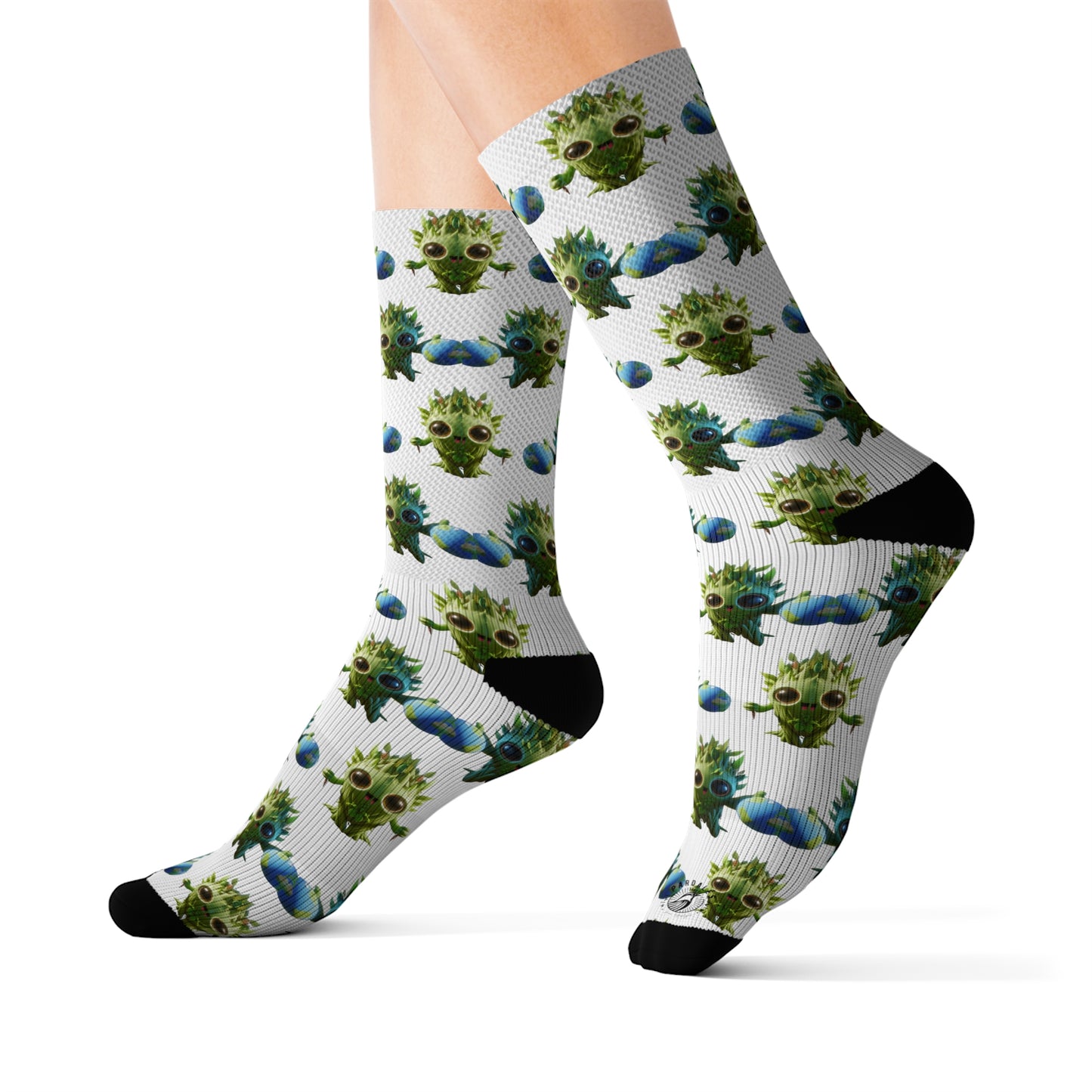 Elemental Socks - Leafion Earth - Pardalês_Free Lifestyle