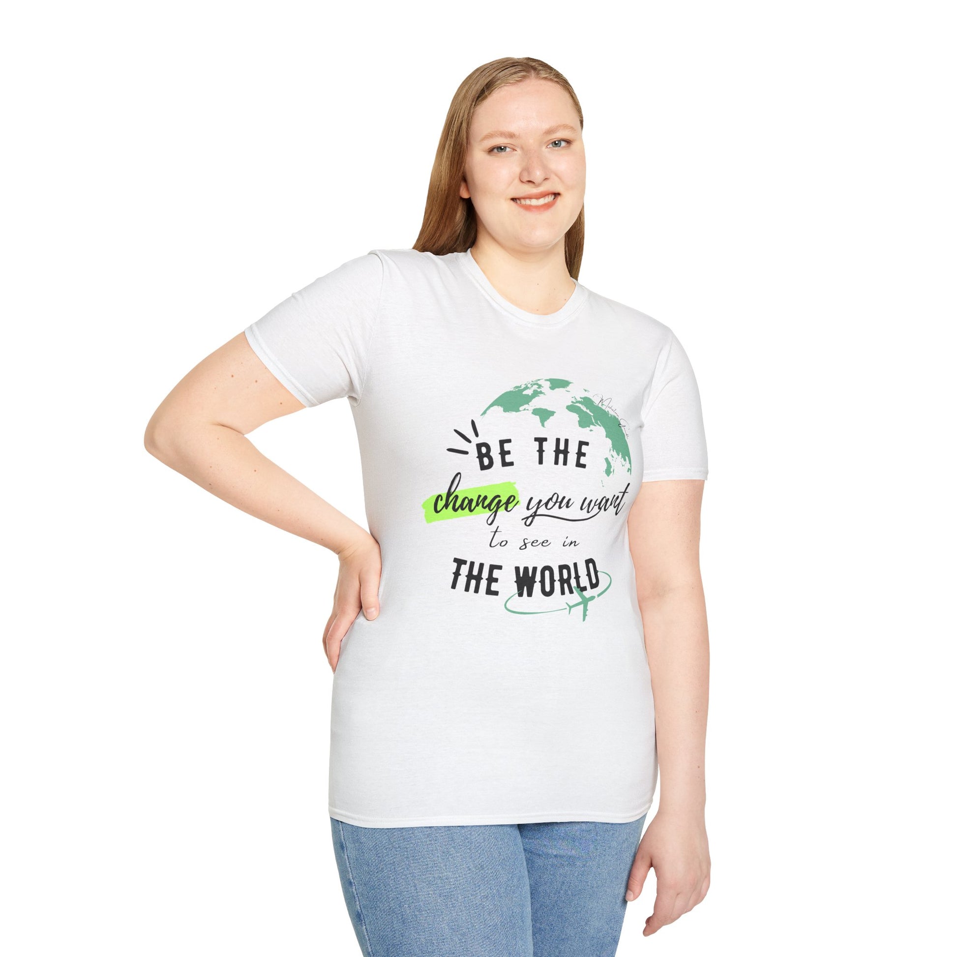 My Way to CHANGE - Softstyle T-Shirt - Pardalês_Free Lifestyle