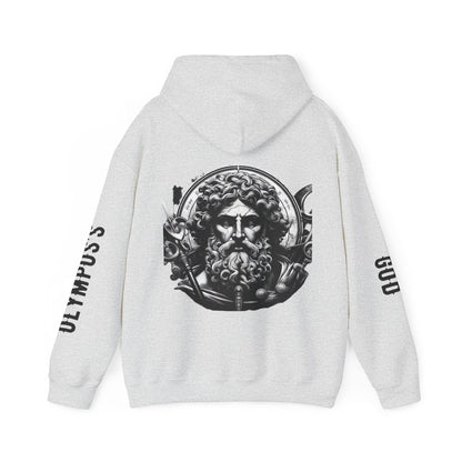 Unisex Hooded Sweatshirt - Olympus's God Ares - Pardalês_Free Lifestyle