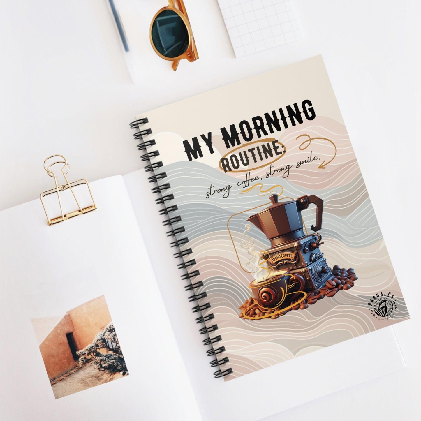 My Way to MORNING - Notebook - Pardalês_Free Lifestyle