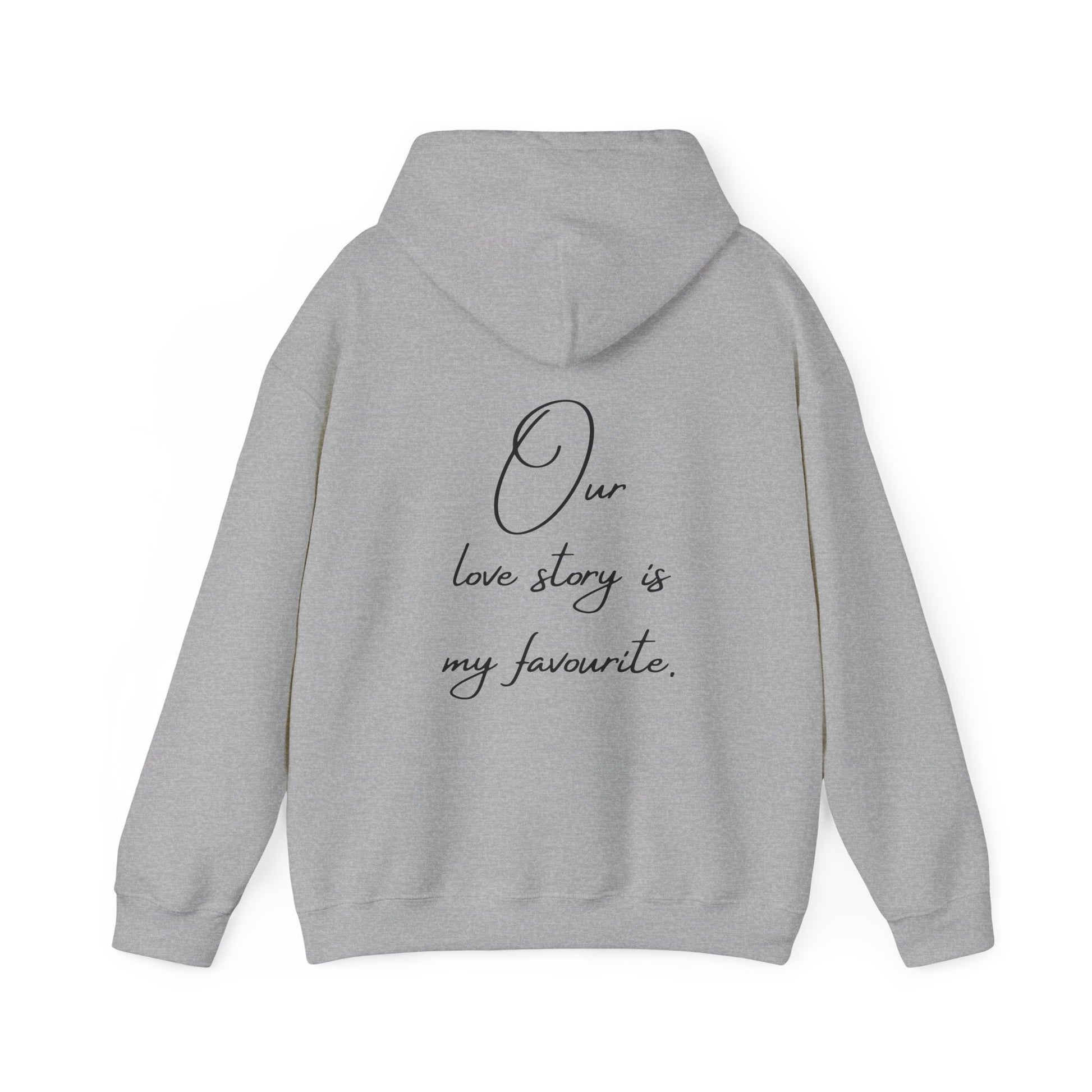 Unisex Hooded Sweatshirt - Valentine's Day - Love Story - Pardalês_Free Lifestyle