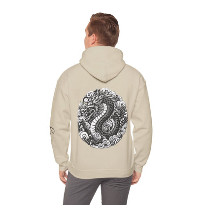 Unisex Hooded Sweatshirt - Chinese Zodiac Dragon