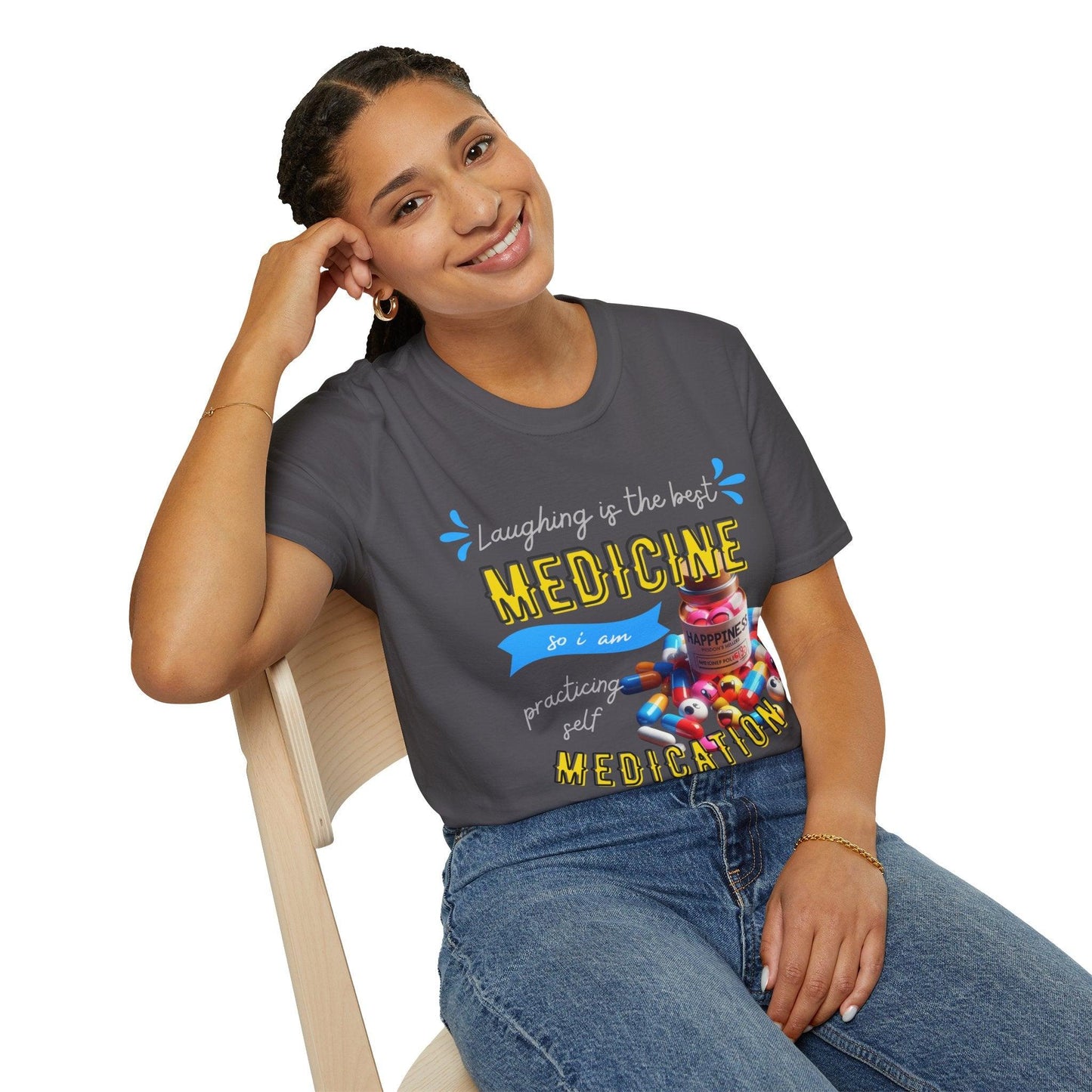 My Way to MEDICINE - Softstyle T-Shirt - Pardalês_Free Lifestyle