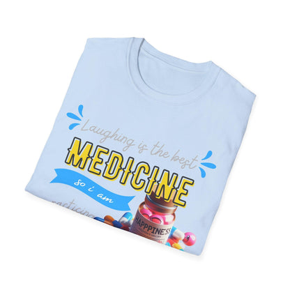 My Way to MEDICINE - Softstyle T-Shirt - Pardalês_Free Lifestyle