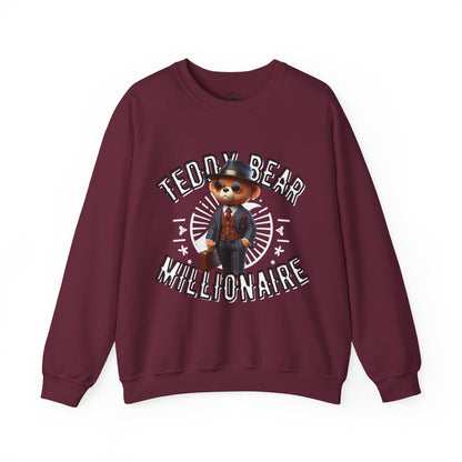 Unisex Sweatshirt - Teddy Millionaire - Pardalês_Free Lifestyle