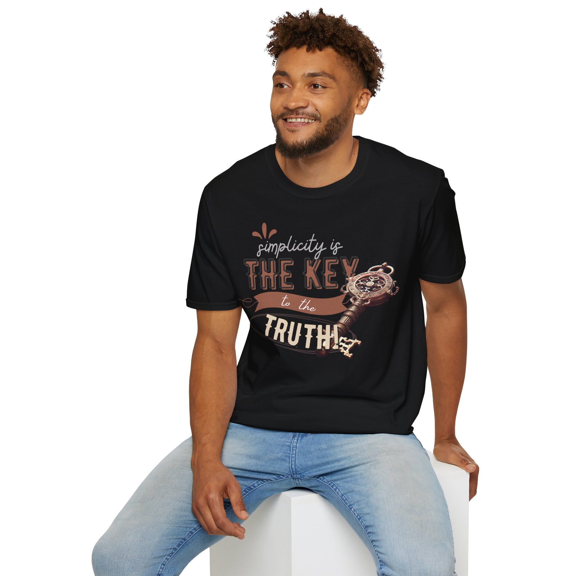 My Way to TRUTH - Softstyle T-Shirt - Pardalês_Free Lifestyle