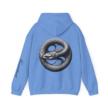 Unisex Hooded Sweatshirt - Chinese Zodiac Snake - Pardalês_Free Lifestyle