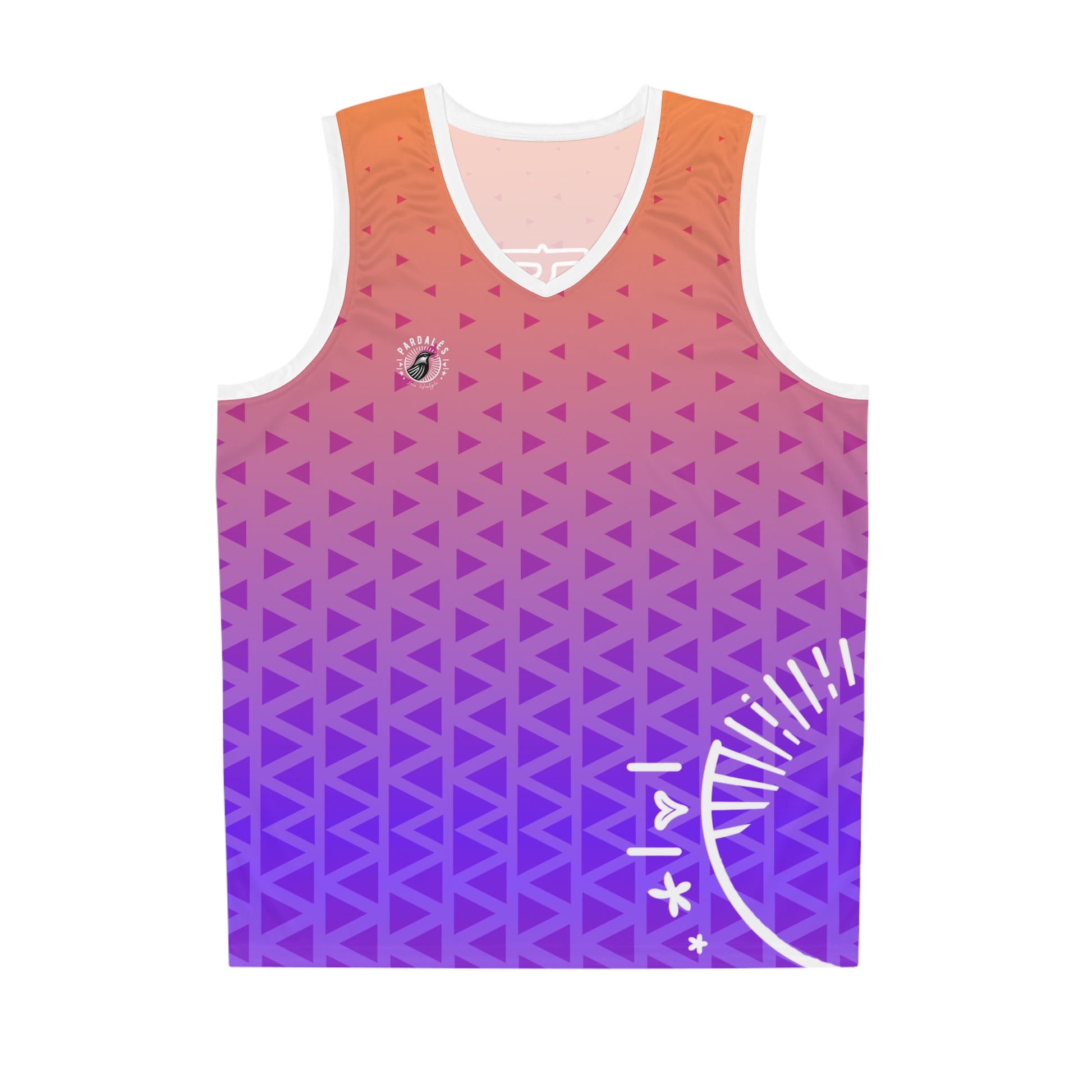 Basketball Shirt - Purplish Printify