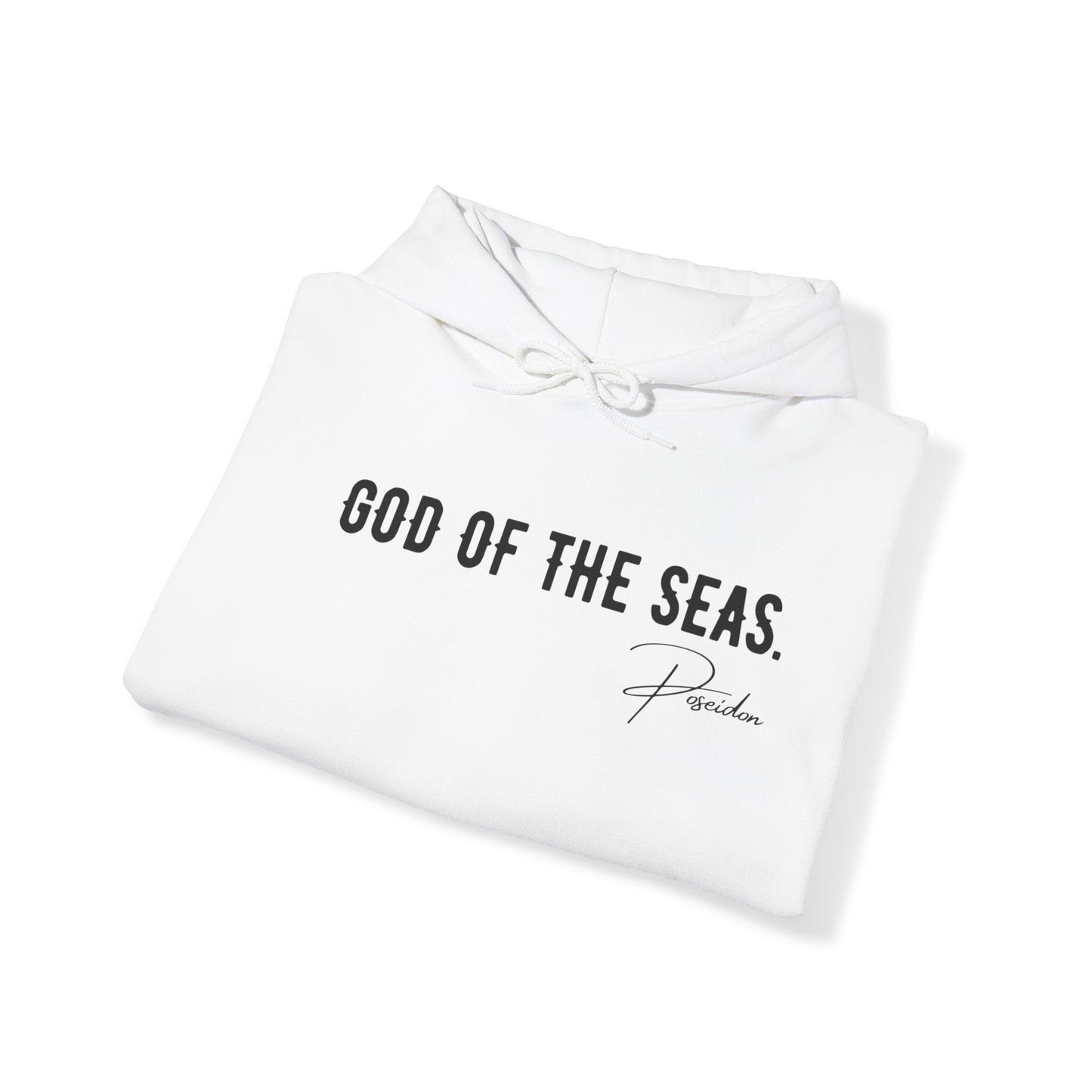 Unisex Hooded Sweatshirt - Olympus's God Poseidon - Pardalês_Free Lifestyle