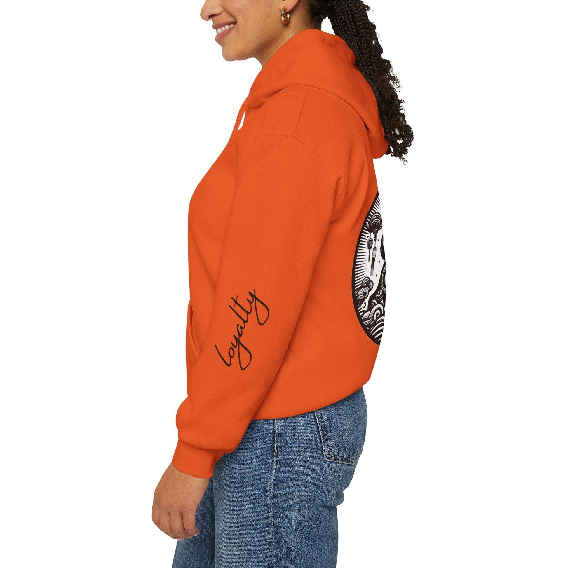 Unisex Hooded Sweatshirt - Chinese Zodiac Dog - Pardalês_Free Lifestyle