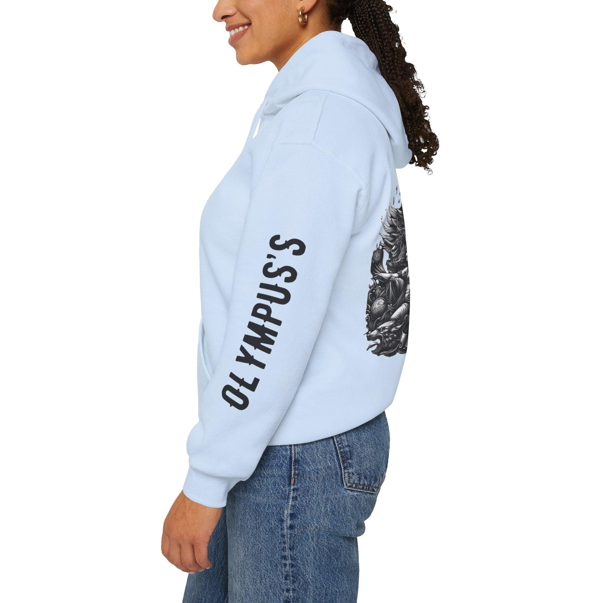 Unisex Hooded Sweatshirt - Olympus's Goddess Artemis - Pardalês_Free Lifestyle