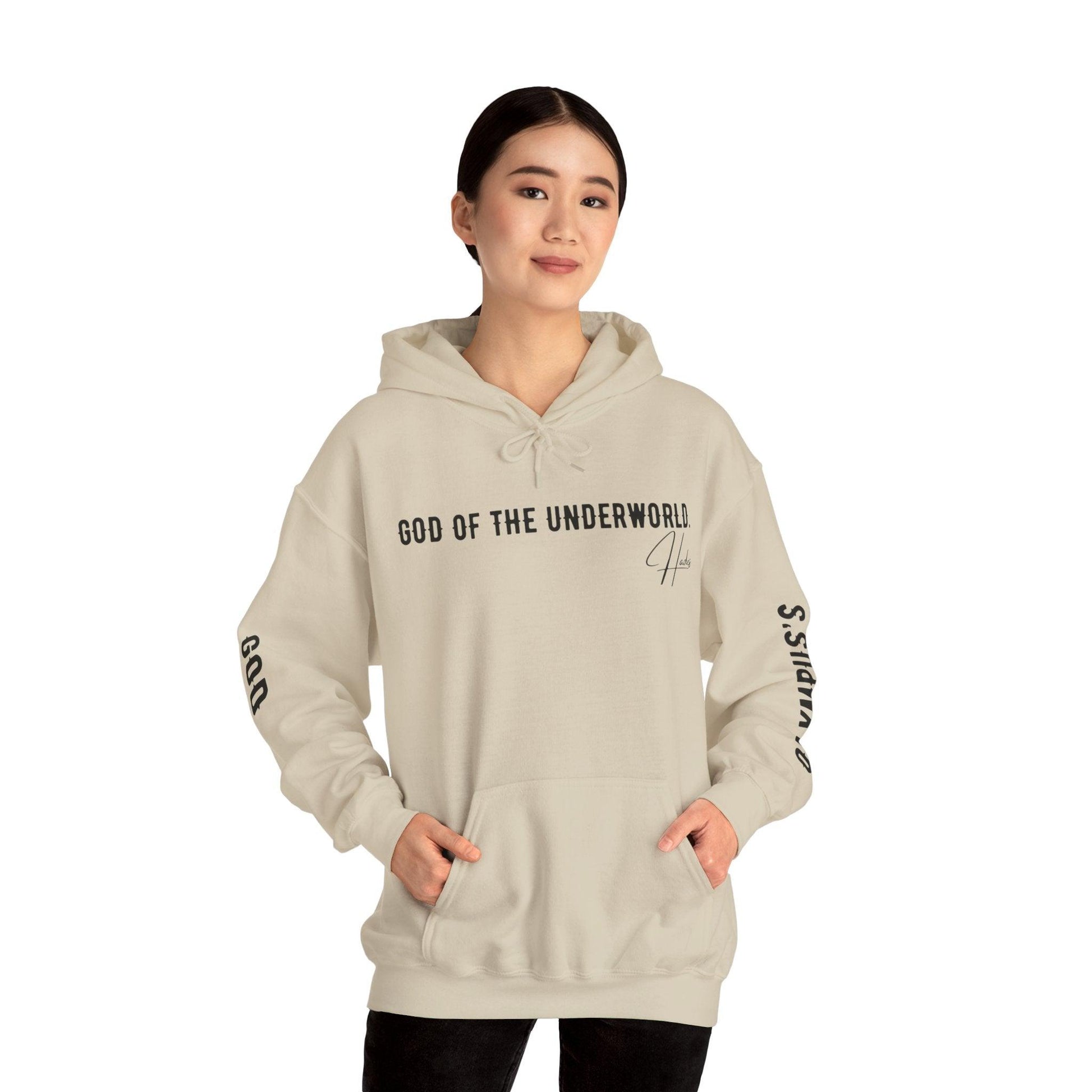 Unisex Hooded Sweatshirt - Olympus's God Hades - Pardalês_Free Lifestyle