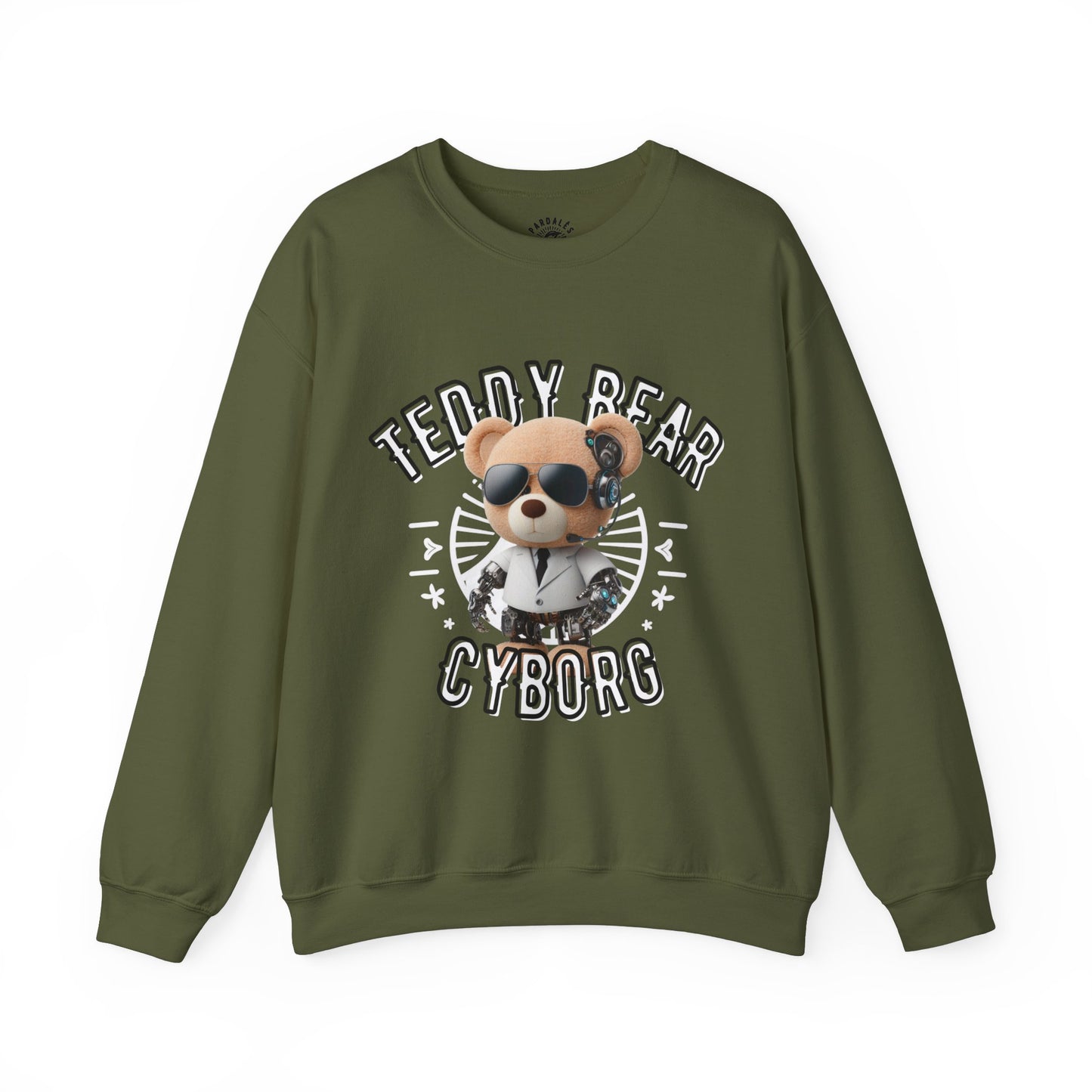 Unisex Sweatshirt - Teddy Cyborg - Pardalês_Free Lifestyle