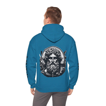 Unisex Hooded Sweatshirt - Olympus's God Ares - Pardalês_Free Lifestyle