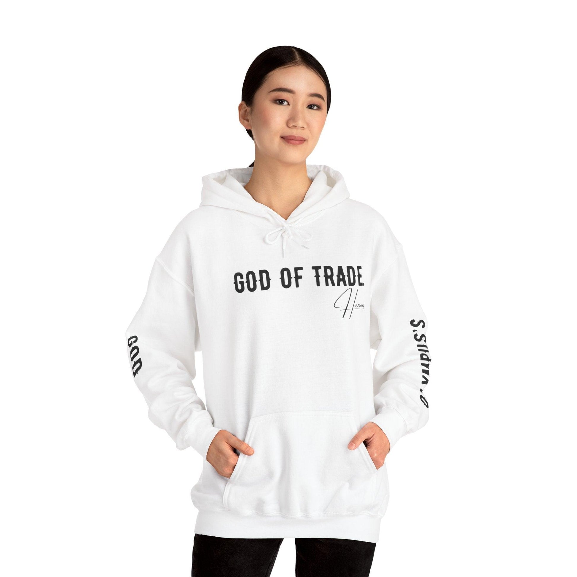 Unisex Hooded Sweatshirt - Olympus's God Hermes - Pardalês_Free Lifestyle