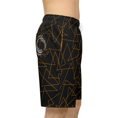 Men Long Shorts - Triangles