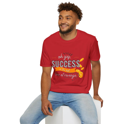 My Way to SUCCESS - Softstyle T-Shirt - Pardalês_Free Lifestyle