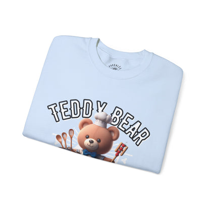 Unisex Sweatshirt - Teddy Star Chef - Pardalês_Free Lifestyle