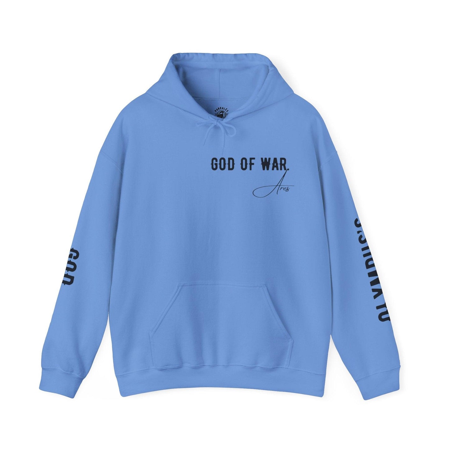 Unisex Hooded Sweatshirt - Olympus's God Ares - Pardalês_Free Lifestyle